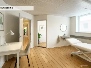 Kliniklejemål i Hjørring centrum!