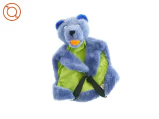 Bamse taske med lynlås i ryggen