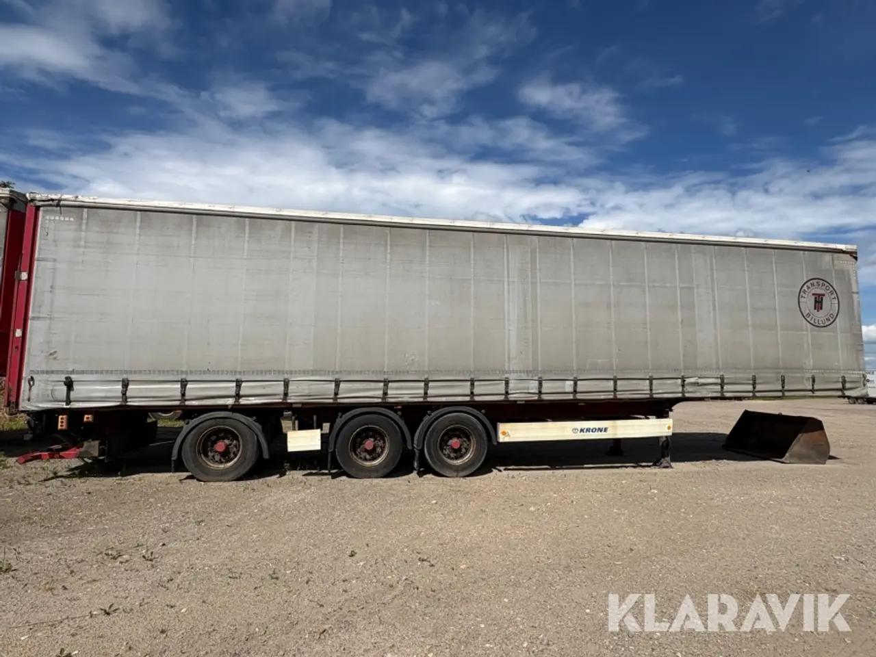 Billede 5 - Trailer Krone SD med presseningsopbygning
