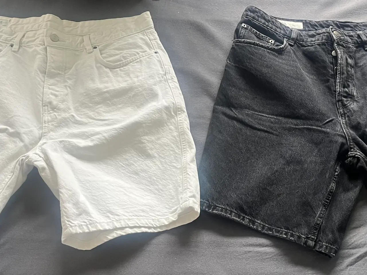 Billede 1 - 2 par zara denim short 