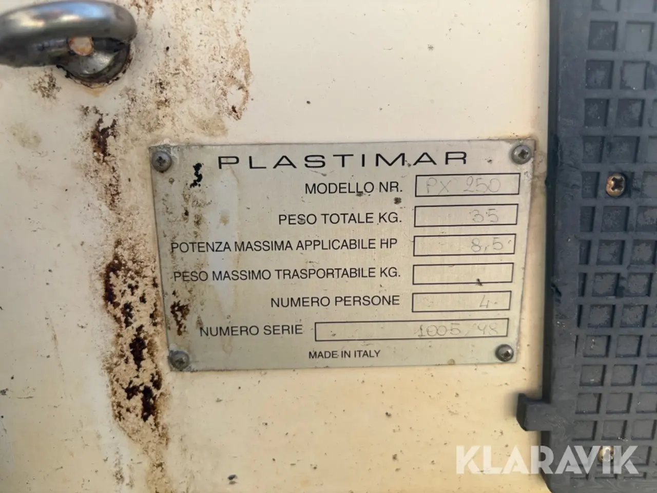 Billede 10 - Gummibåd Plastimar PX 250 oppustelig