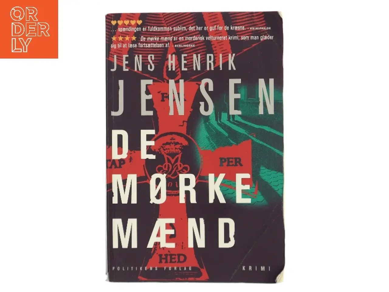 Billede 1 - De mørke mænd af Jens Henrik Jensen (f. 1963) (Bog)