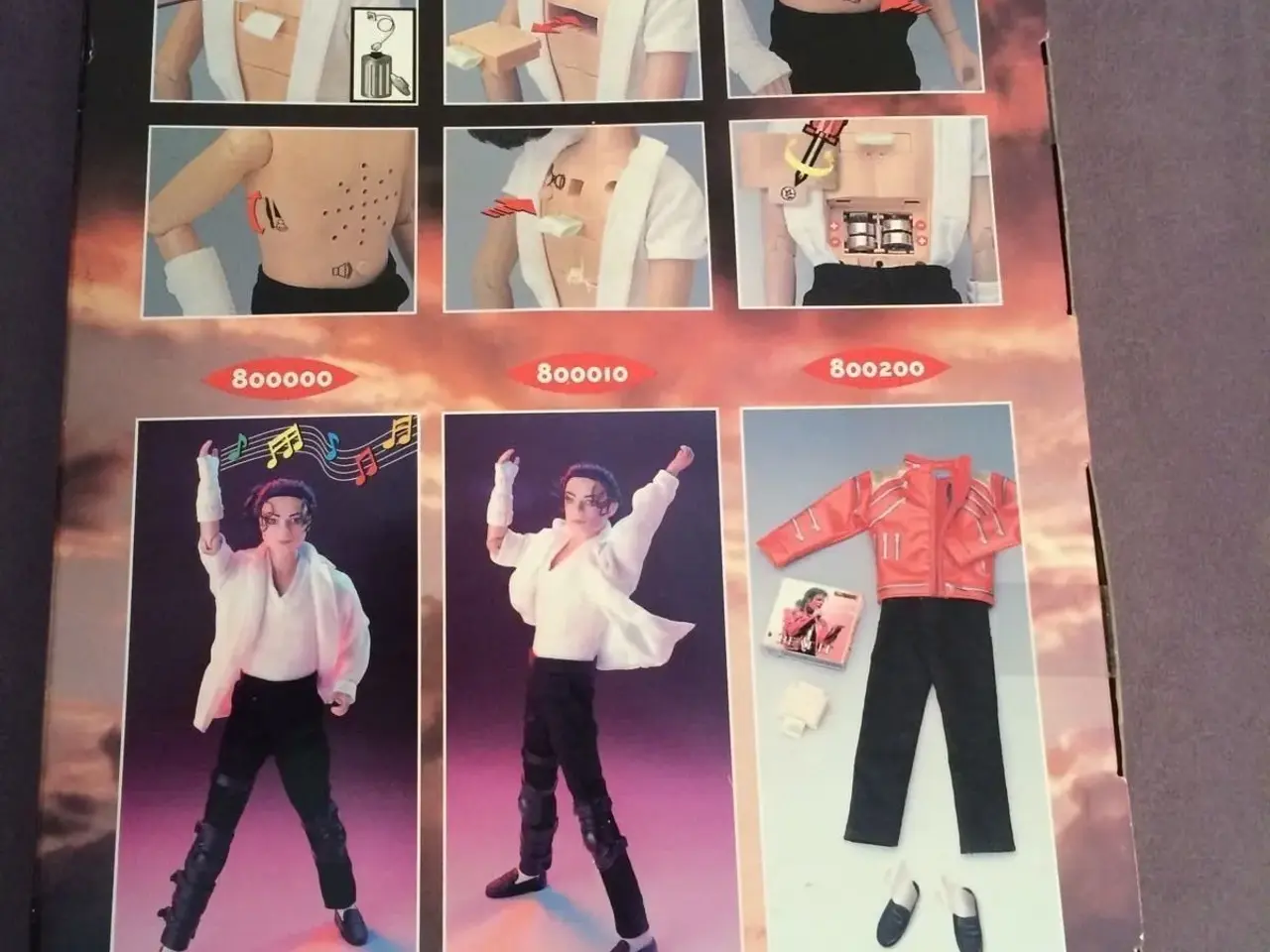 Billede 3 - SYNGENDE Michael Jackson dukke