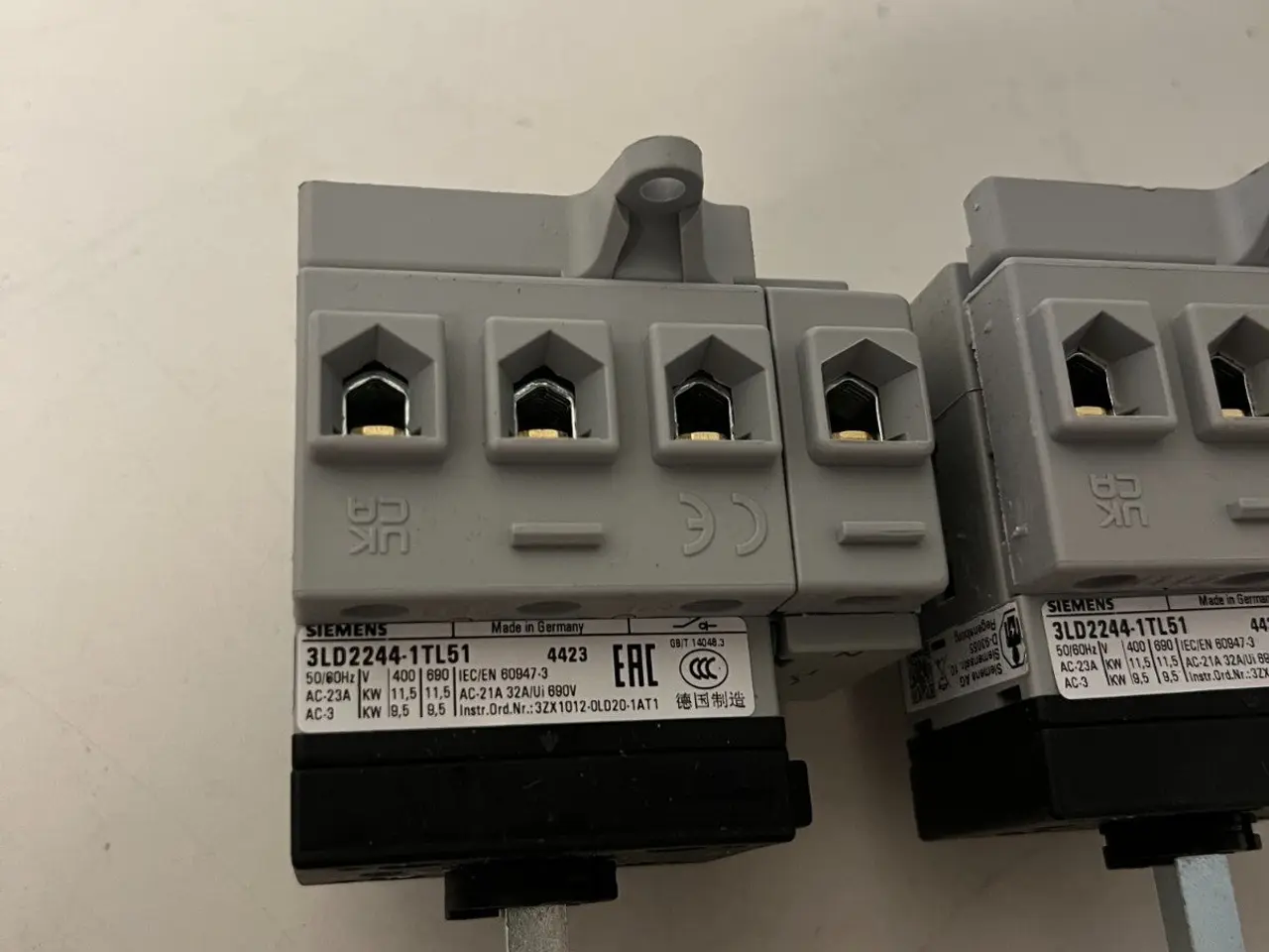 Billede 3 - Siemens 3LD2244-1TL51 Spare Parts, Never - Main 4