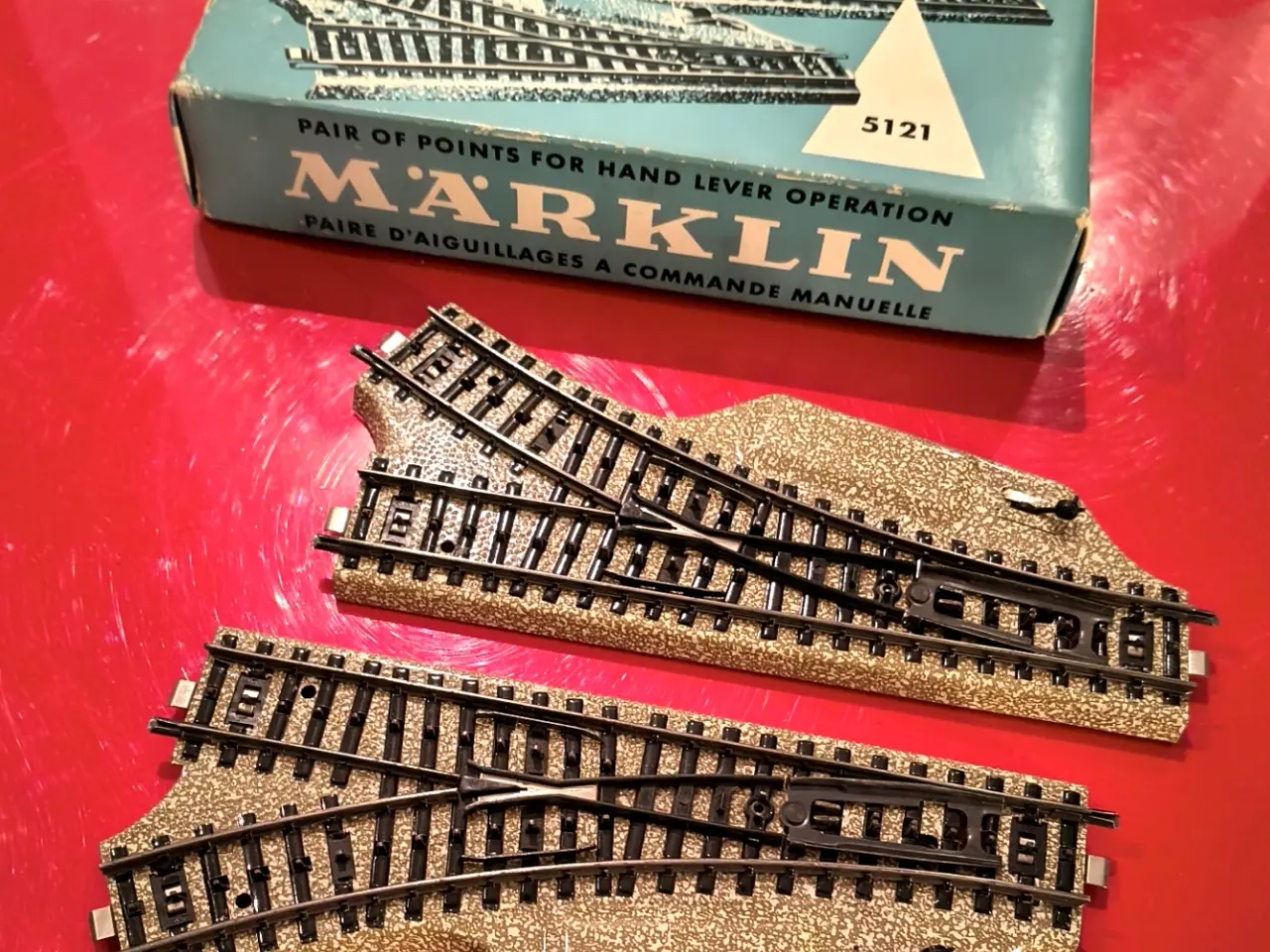 Billede 1 - Märklin modeltog: - ”skiftespor”