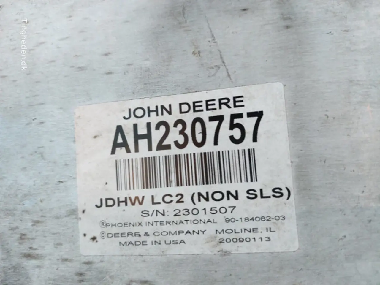 Billede 9 - John Deere T660I Kontroler Module AH230757