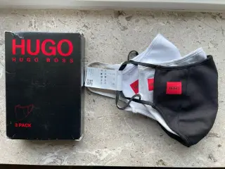Tre stk. nye HUGO BOSS mundbind i æske.