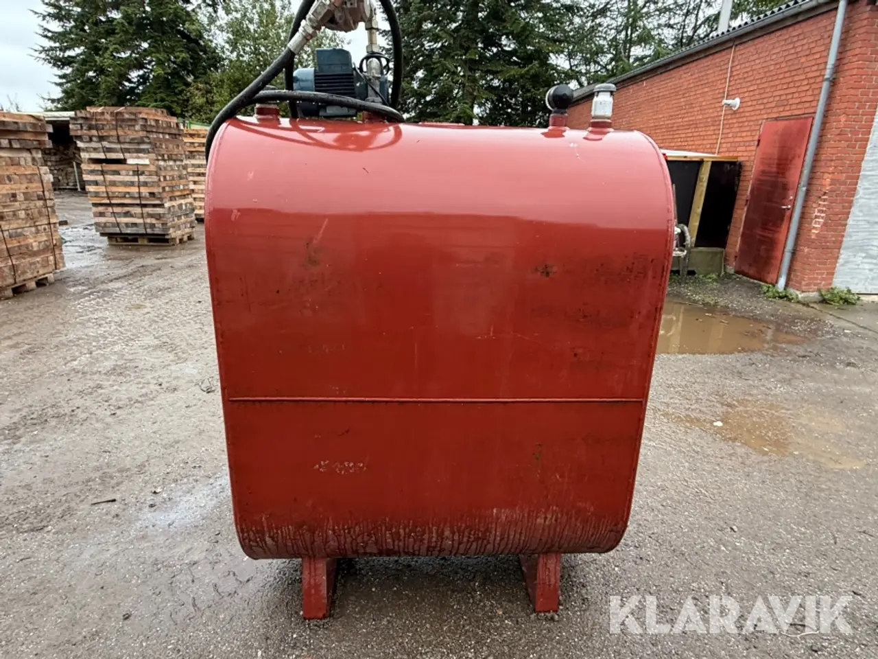 Billede 6 - Dieseltank Roug Steel Tank Å 200 med pumpe, 1 styk