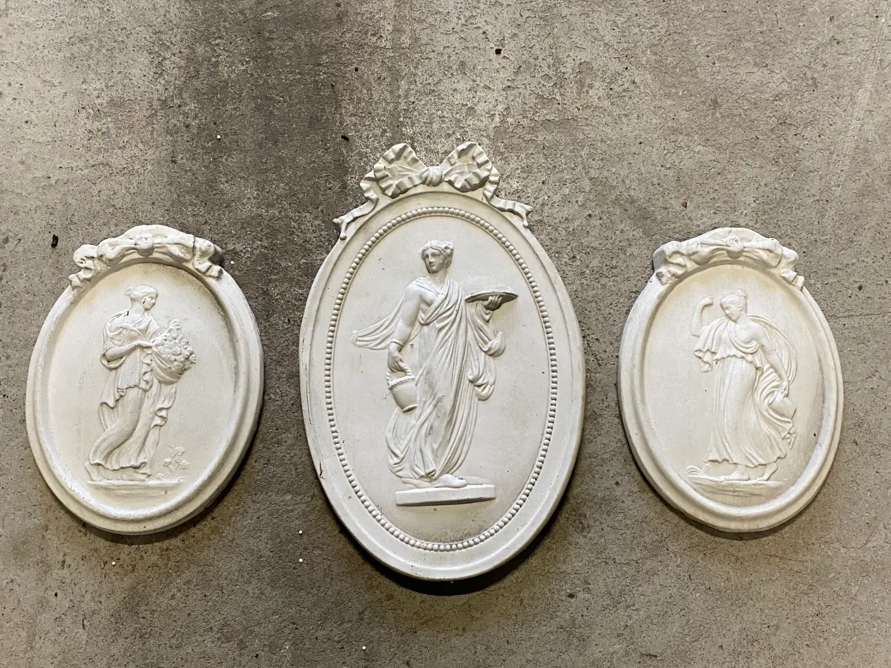 Billede 1 - Pynte platter kan bruges udenfor