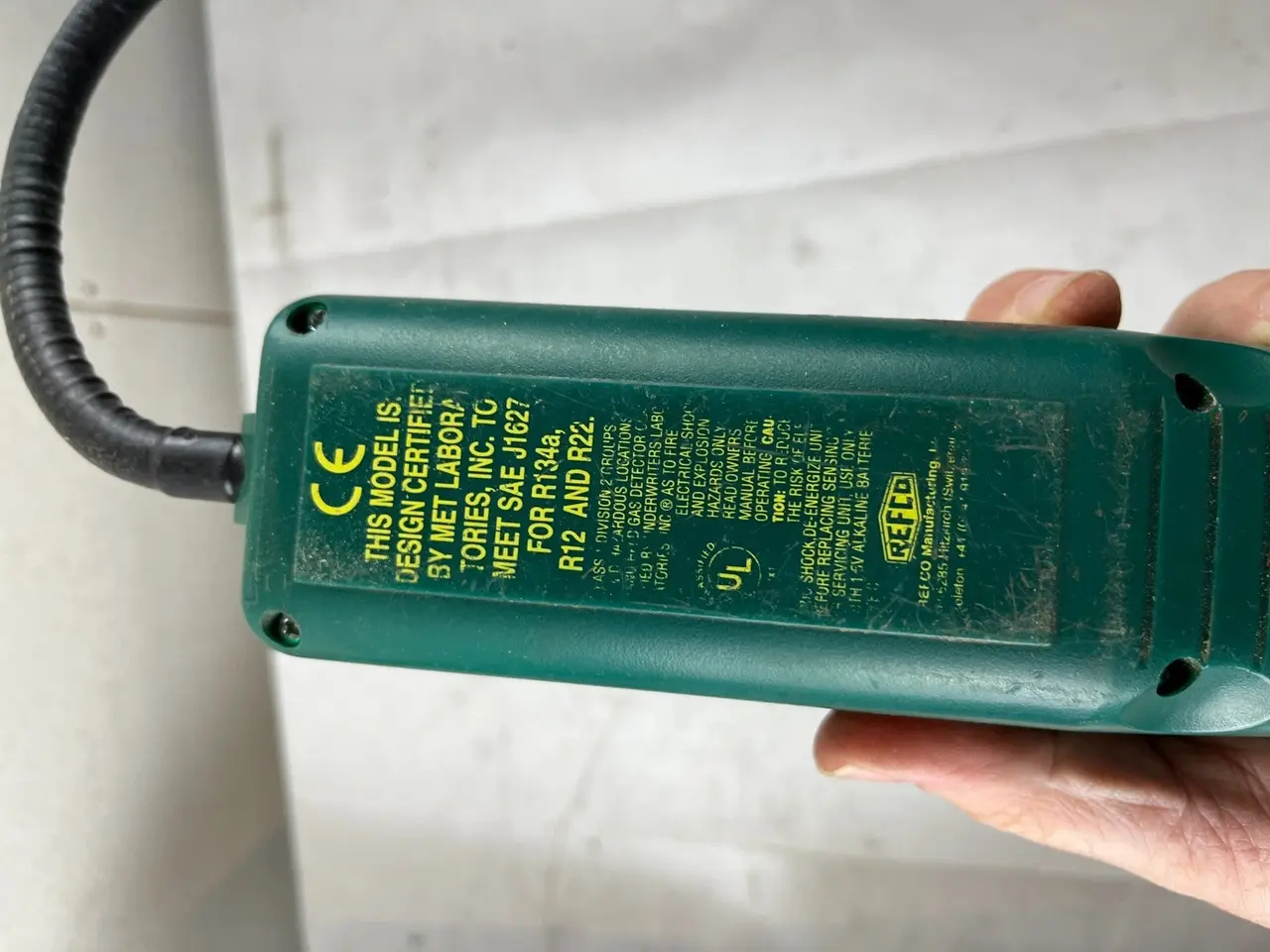 Billede 11 - Refco XP-1 Refrigerant Leak Detector R134a R12 R22
