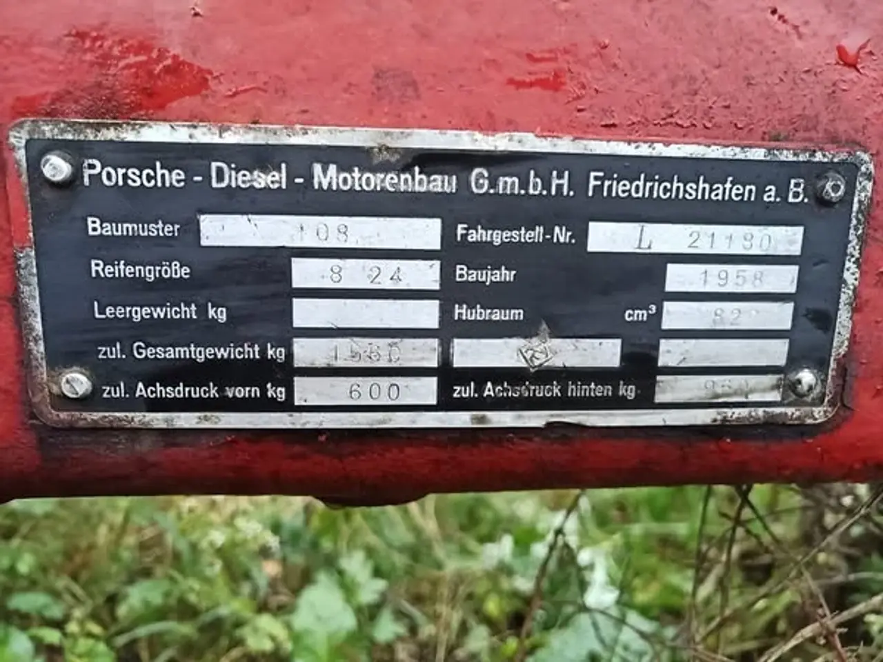 Billede 2 - veterantraktor Porsche 108 junior