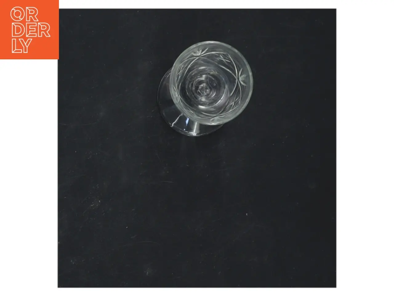Billede 2 - Klassisk glas med mønster (str. 10x4 cm)