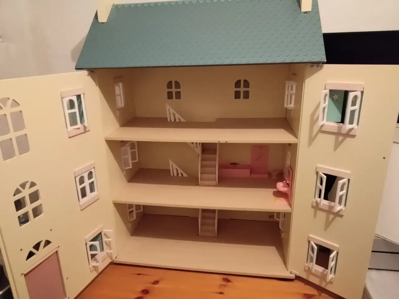Billede 1 - Le Toy Van Dukkehus i træ