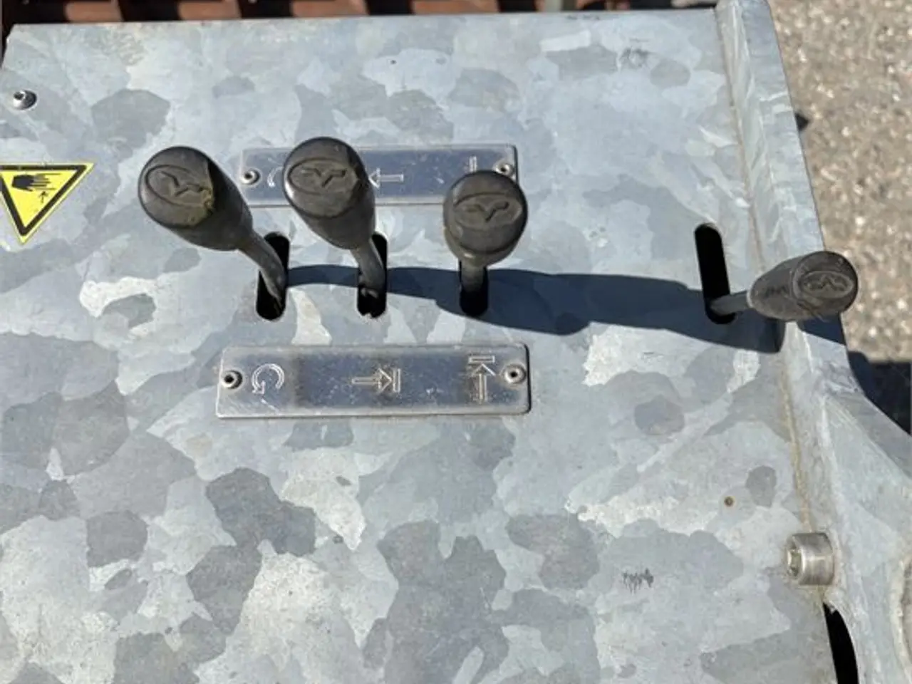 Billede 3 - VPM 200-1-2 - Hydraulisk jordboremaskine / Hydralik earth auger - Horisontal digging - 9 stk Ø150 og 11 stk. Ø200 bor / drills - 200 bar