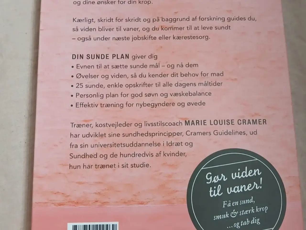 Billede 2 - Bog med sunde planer