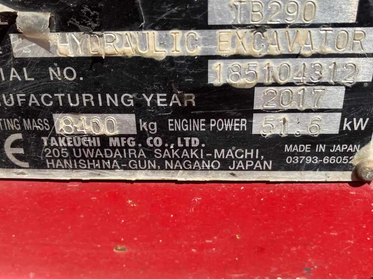 Billede 9 - Takeuchi TB290 Takeuchi TB290 kun 4080 timer