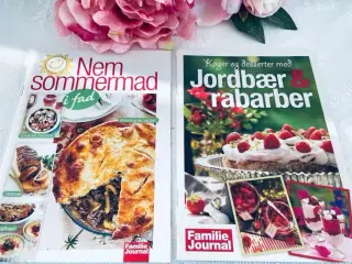Sommermad + Jordbær & rabarber 