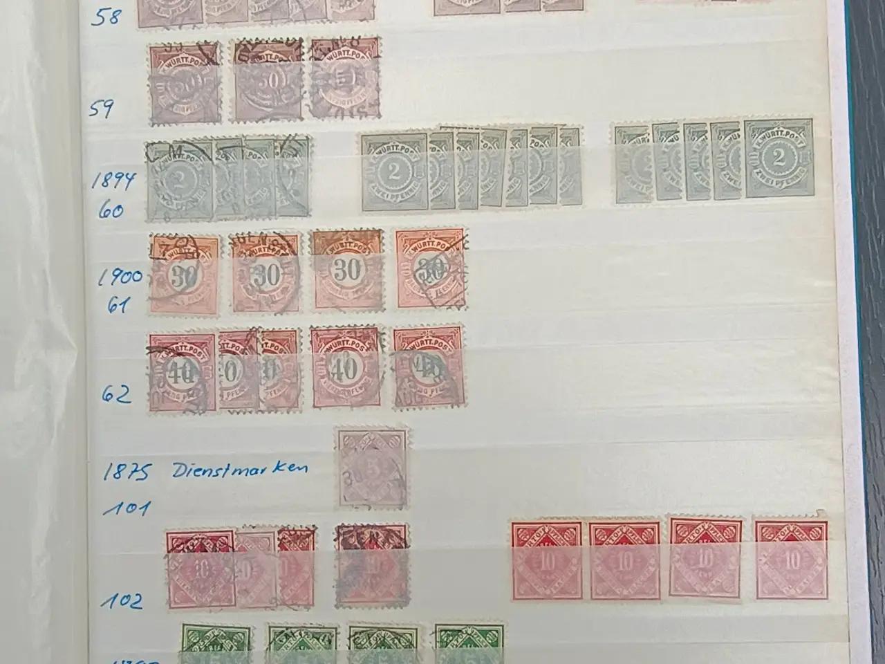 Billede 7 - Tysk Württemberg samling
