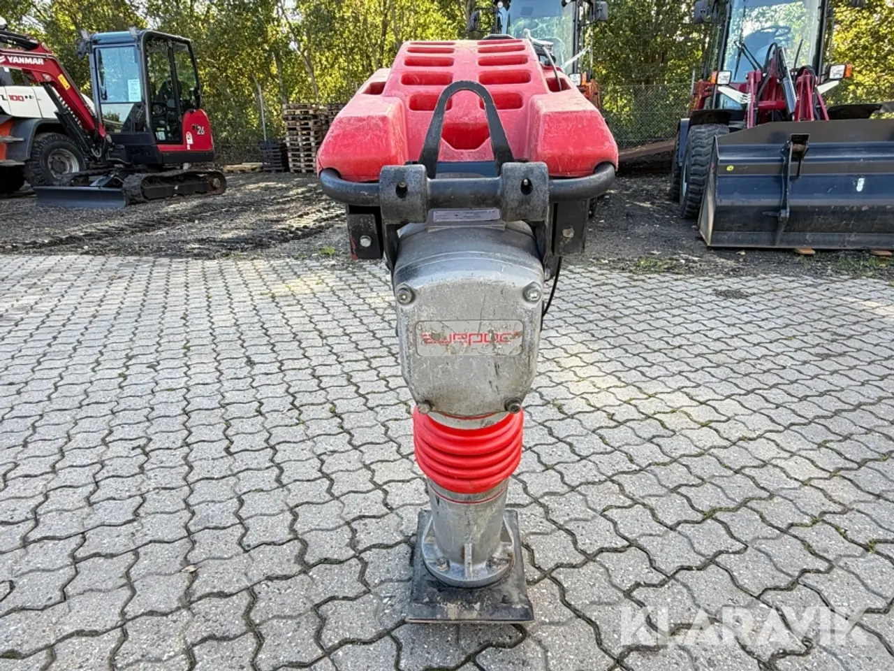 Billede 9 - Pladevibrator Swepoc T58 Jordloppe