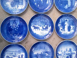 Juleplatter Kongelig Porcelænsfabrik