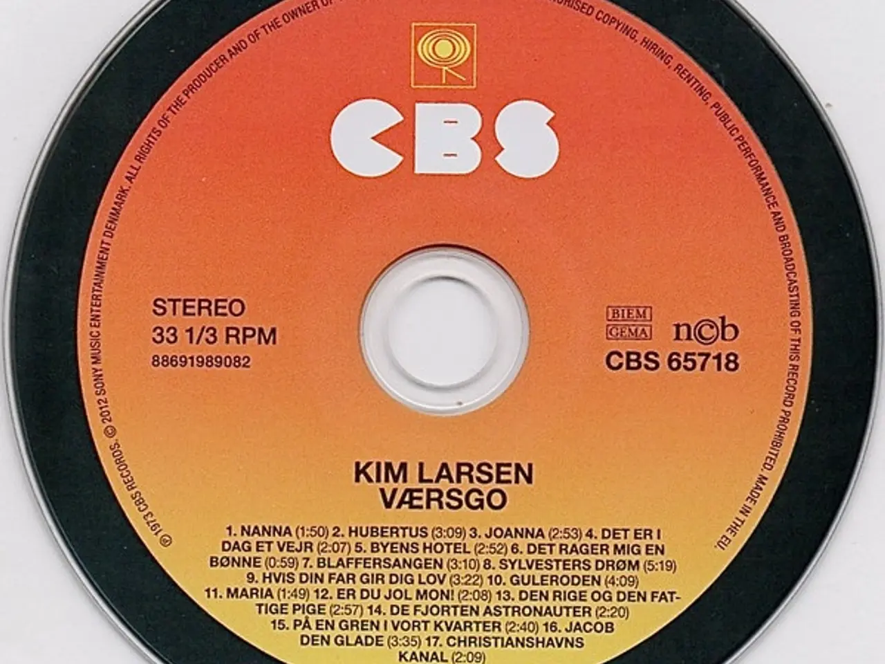 Billede 7 - Kim Larsen – Værsgo – CD