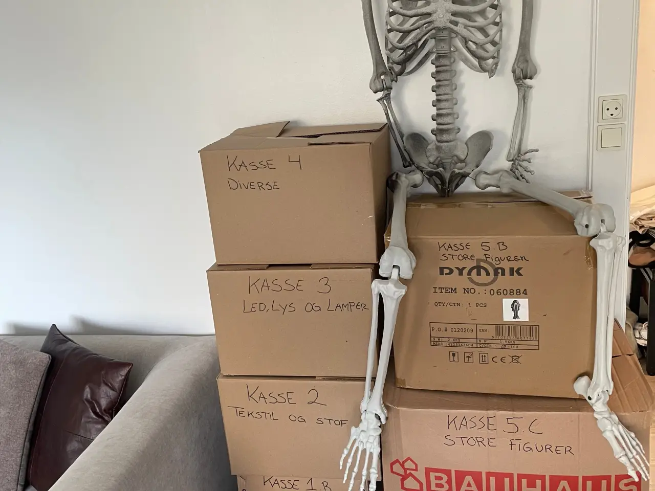Billede 1 - UDLEJES - DEN STORE HALLOWEENPAKKE