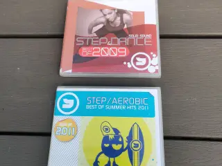 CD Step&Dance og CD Step/Aerobic