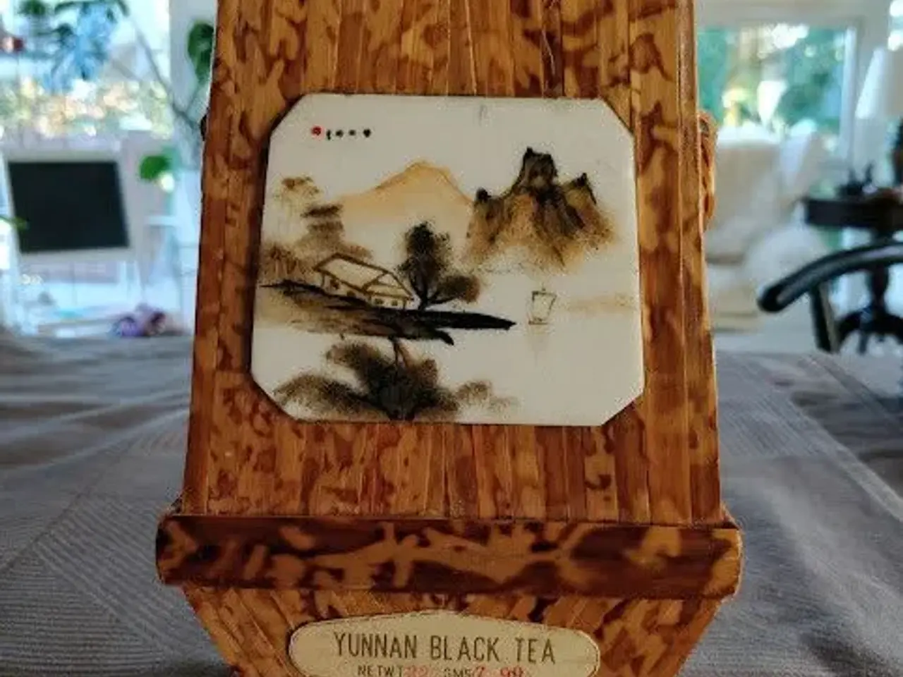 Billede 3 - Smuk Vintage Bambus Yunnan Tedåse