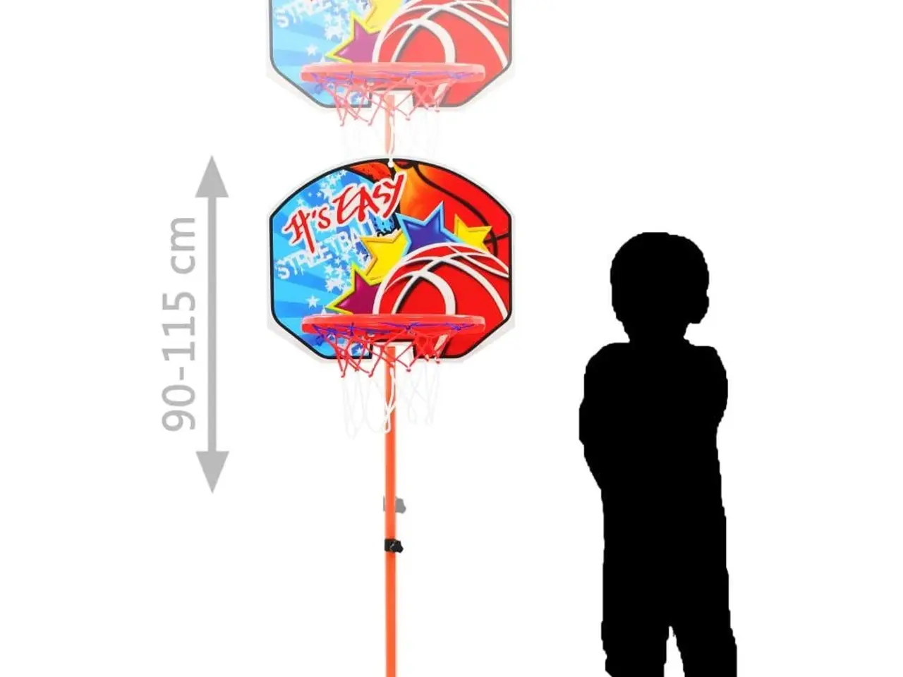Billede 2 - Basketballsæt til børn - 90-115 cm