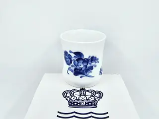 Blå Blomst Flettet Vase nr. 10-8253. sortering 1