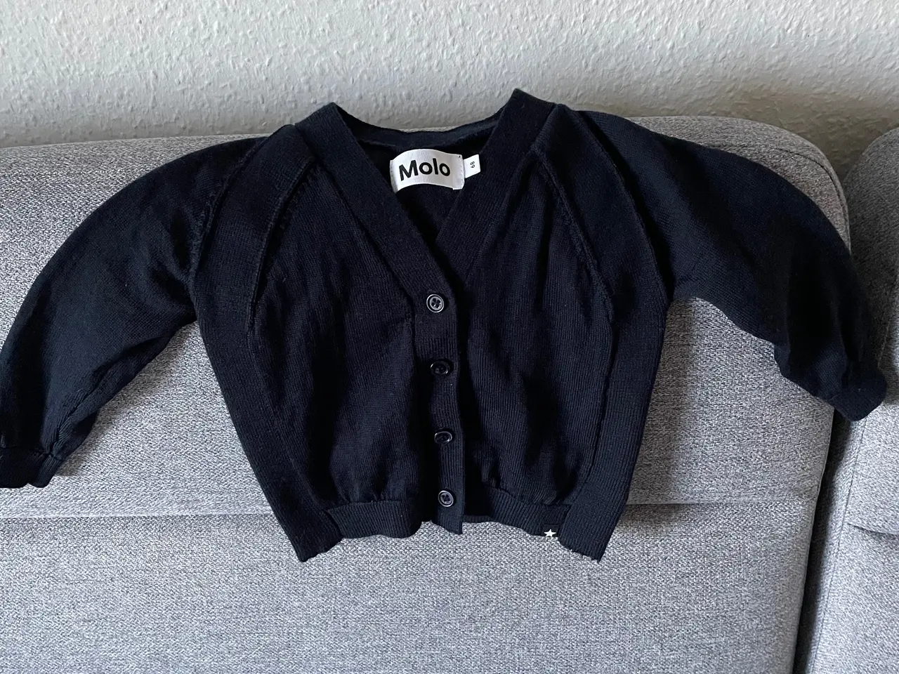Billede 1 - Cardigan fra Molo Merino uld str. 68 cm