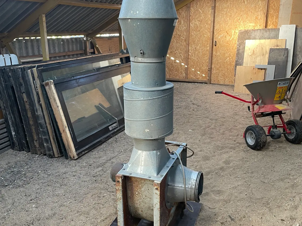 Billede 4 - Udsugningsventilator med motor, byd