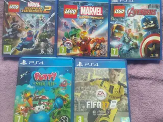 6 stk. Ps4 spil