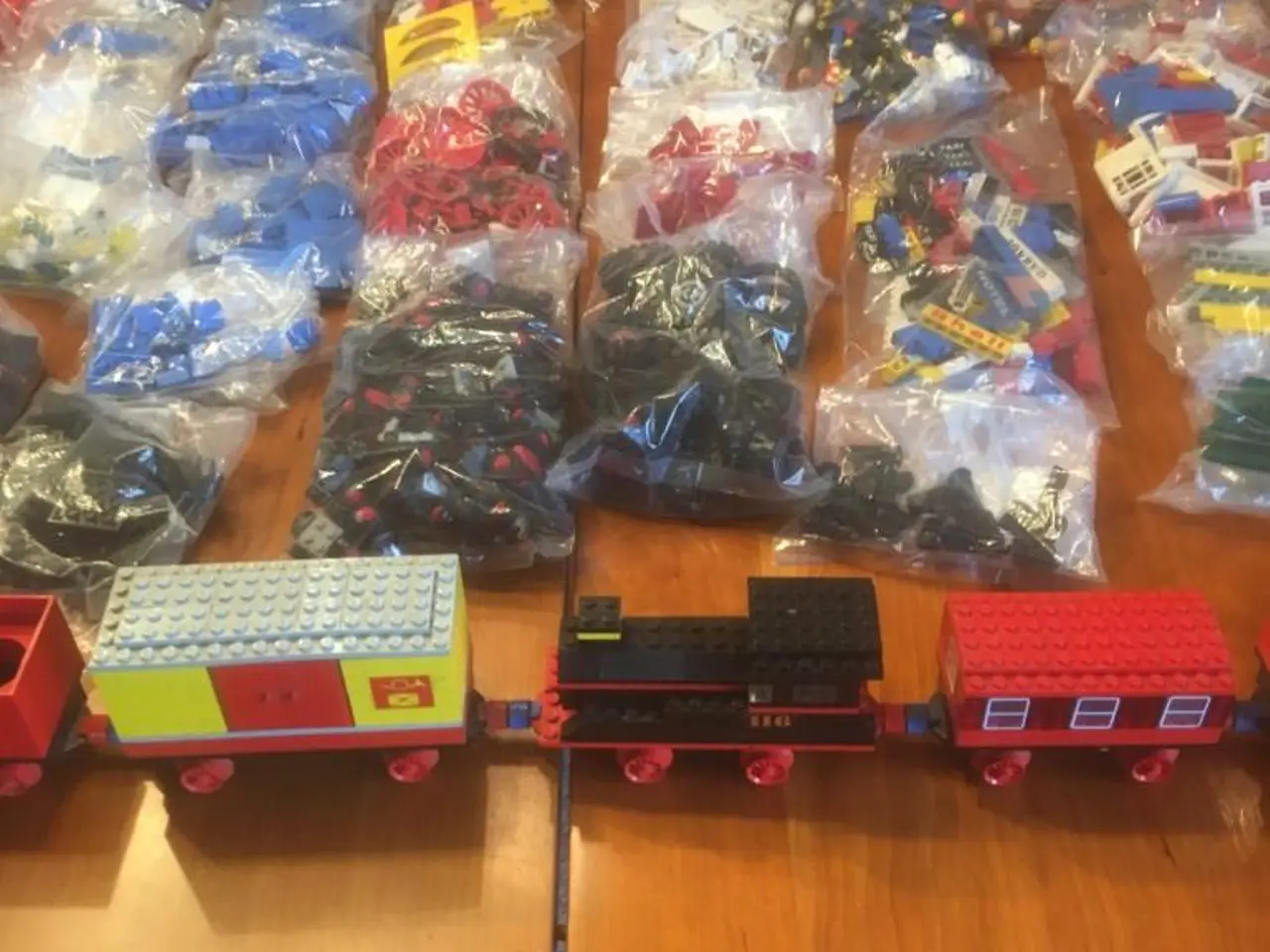 Billede 6 - Retro. Lego tog mm.