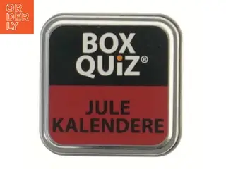 Box Quiz Julekalendere (str. 6x6 cm)