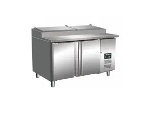Kølebord 1/3 GN med 2 døre – B1360 x D700 x H890mm