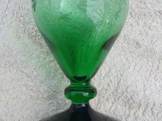 Grønt ranke glas
