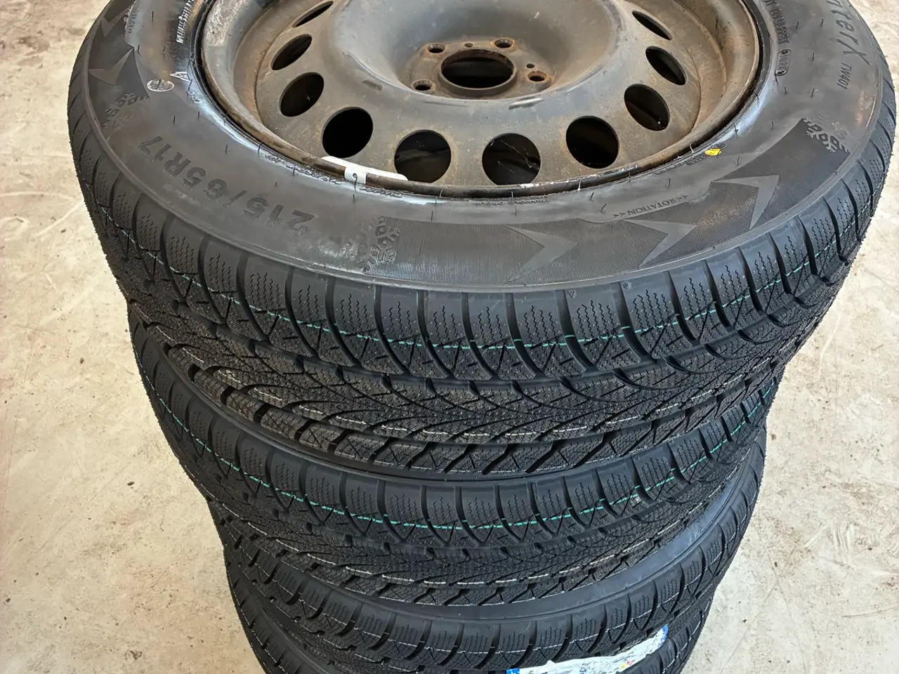 Billede 1 - Vinterhjul 5x108 Peugeot 3008