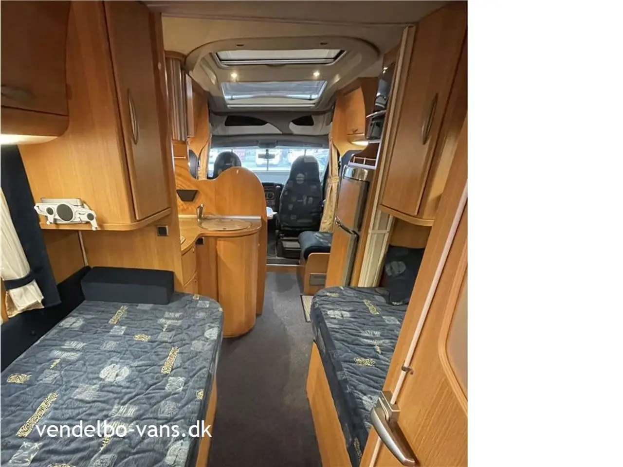 Billede 8 - 2008 - Chausson Allegro 96 Enkelsenge i lav (sidde) højde og toilet og bad i bagenden