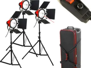 3 REDHEAD STUDIO lights with dimmer switches