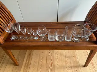 12 forskellige typer glas
