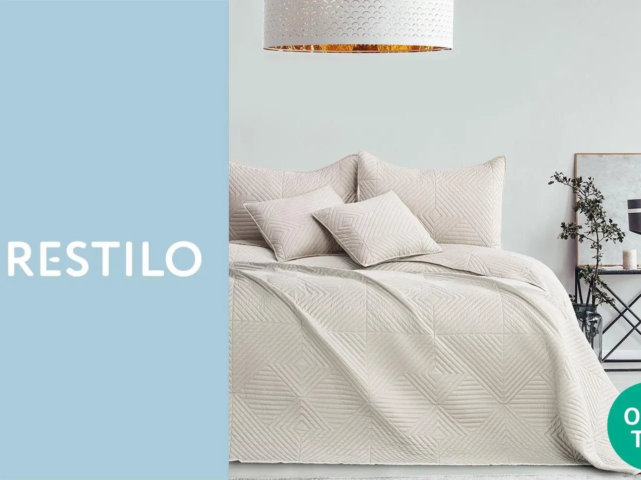 Billede 6 - Sengetæppe RESTILO creme 260 x 280 cm