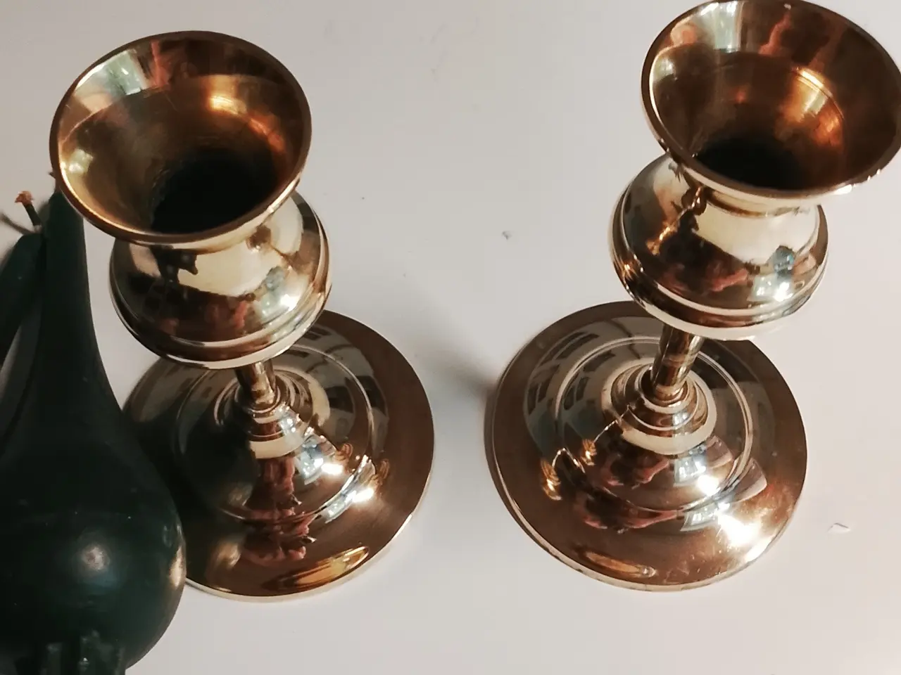 Billede 3 - Messing lysestager rigtig fine 