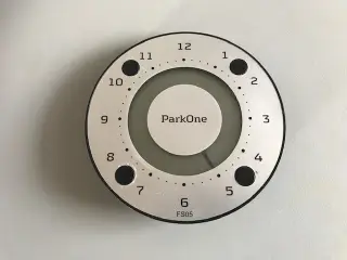 Park One  Elektronisk P-Skive