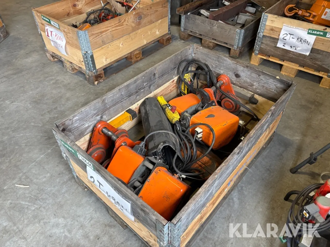 Billede 1 - Krantaljer Hitachy - 2 styk 2 tons