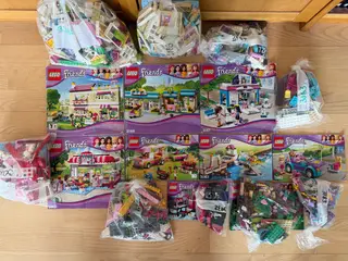 LEGO pakker (Disney, Minecraft, Friends, Elves)
