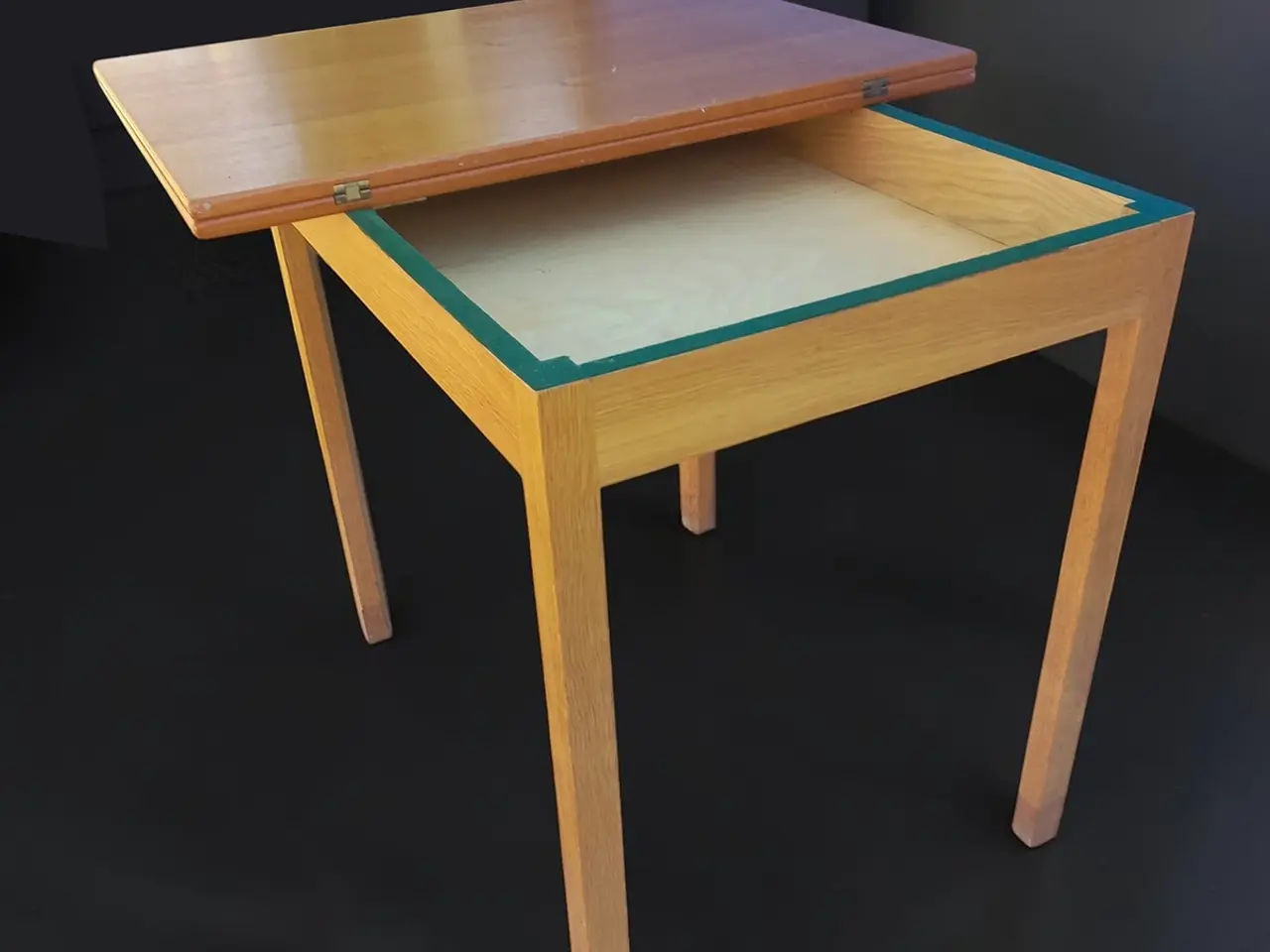 Billede 9 - Nedsat multifunktionsbord i teak/eg