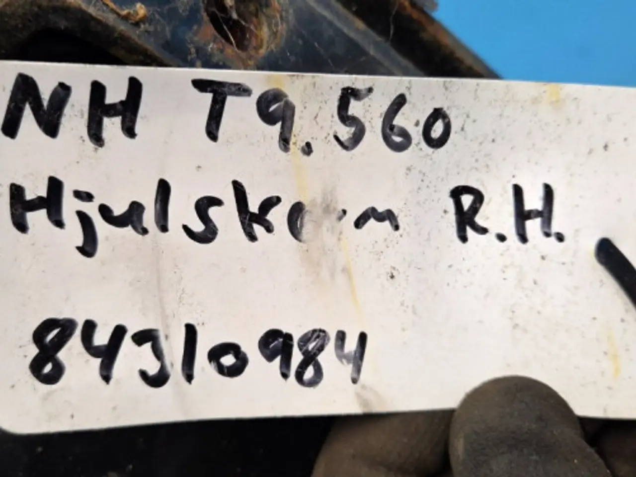 Billede 12 - New Holland T9.560 Hjulskærm R. 84310984