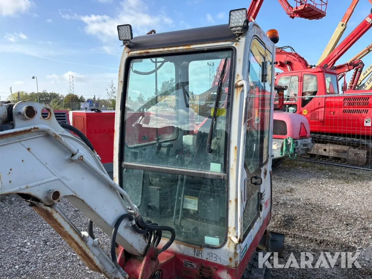 Billede 5 - Gravemaskine Takeuchi TB016