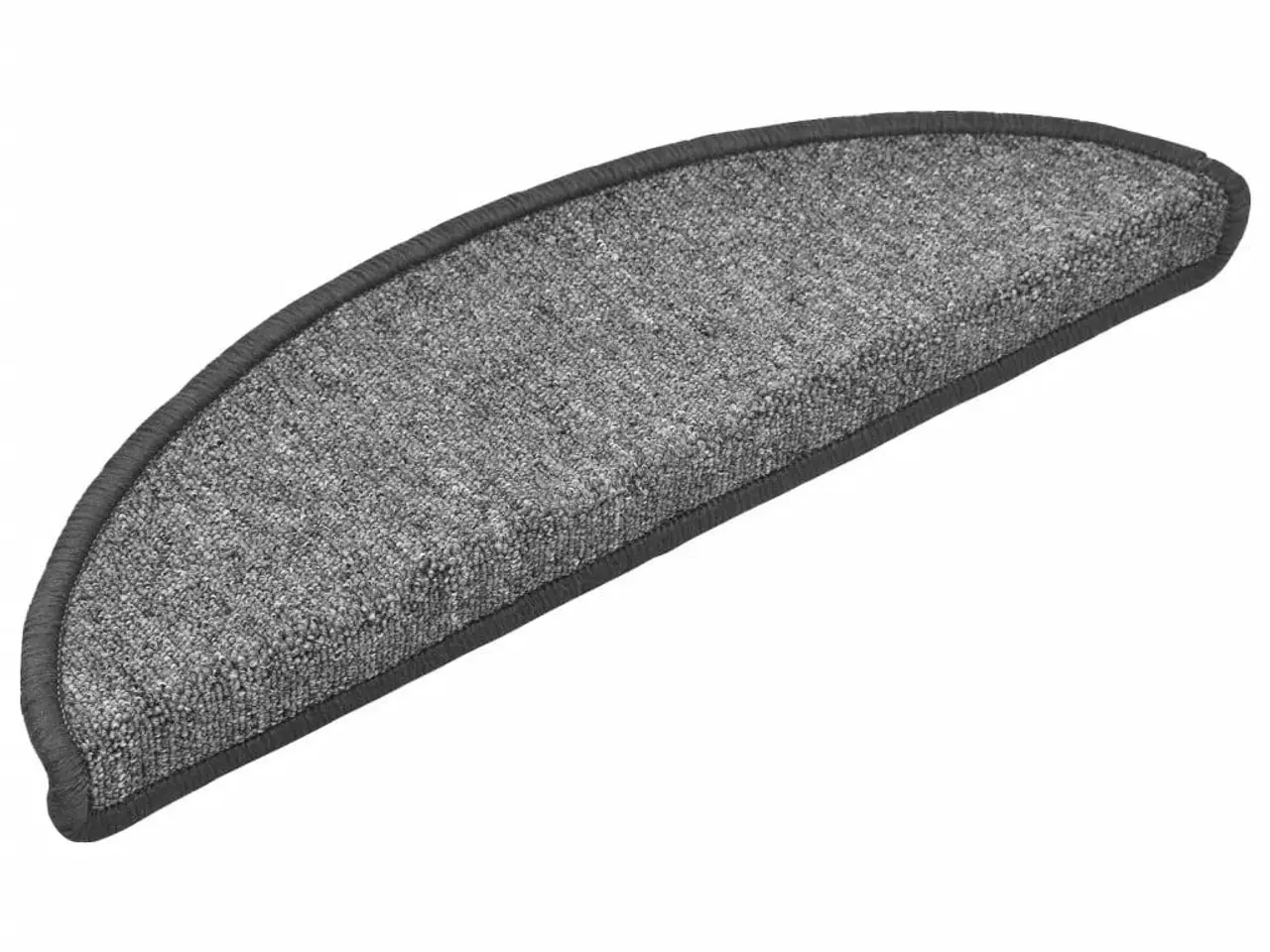 Billede 3 - Trappemåtter 15 stk. 56x17x3 cm mørkegrå halvrunde